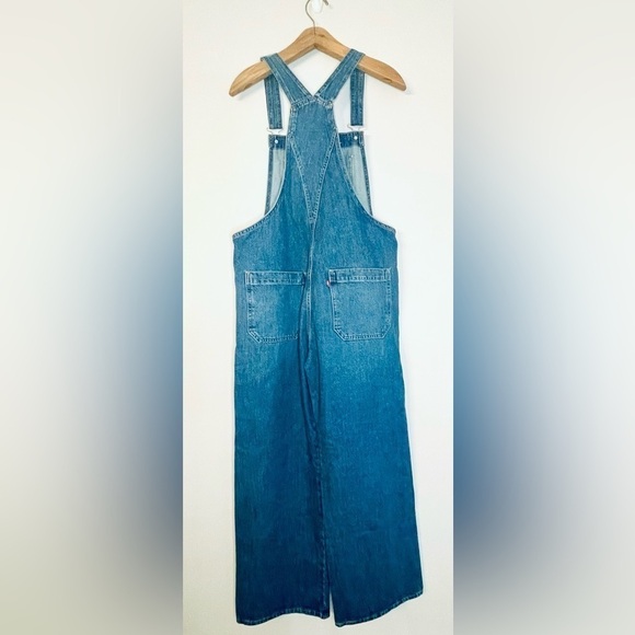 Levi's Women's Utility Loose Overall Denim Jean In The Bag Large - Picture 11 of 11